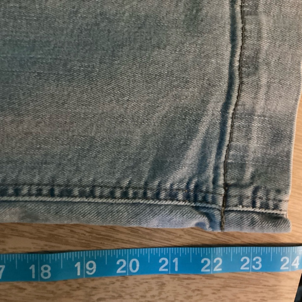 Lee Light Wash Denim Capris Size 18 - Picture 14 of 15